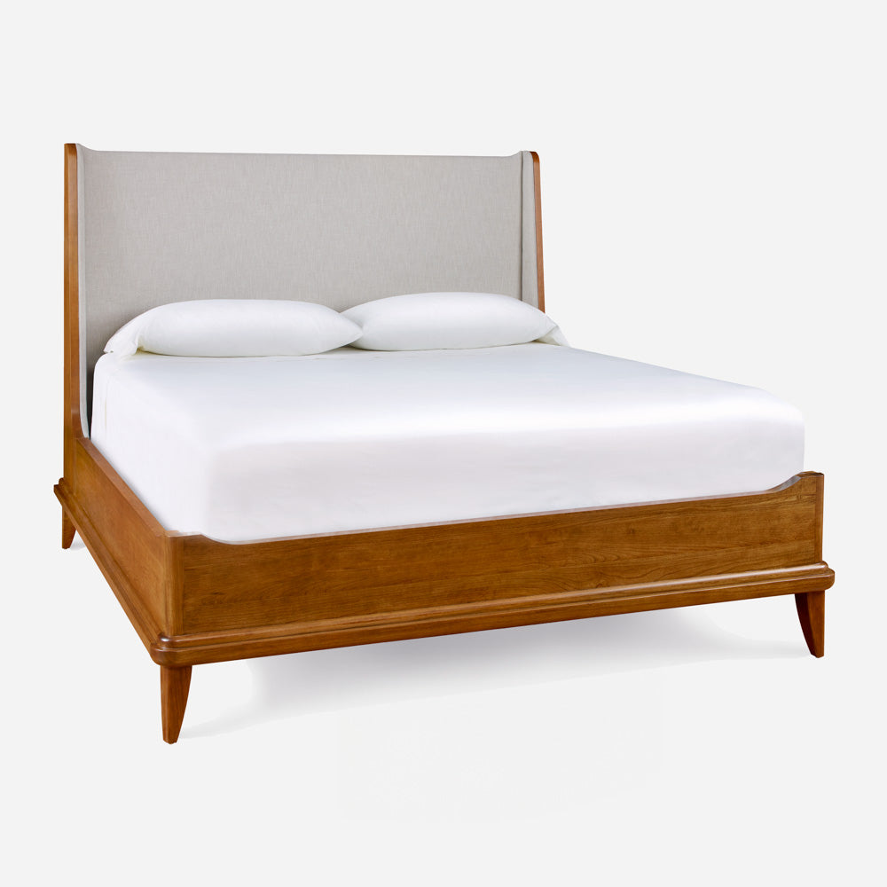 Martine Bed with Upholstered Headboard